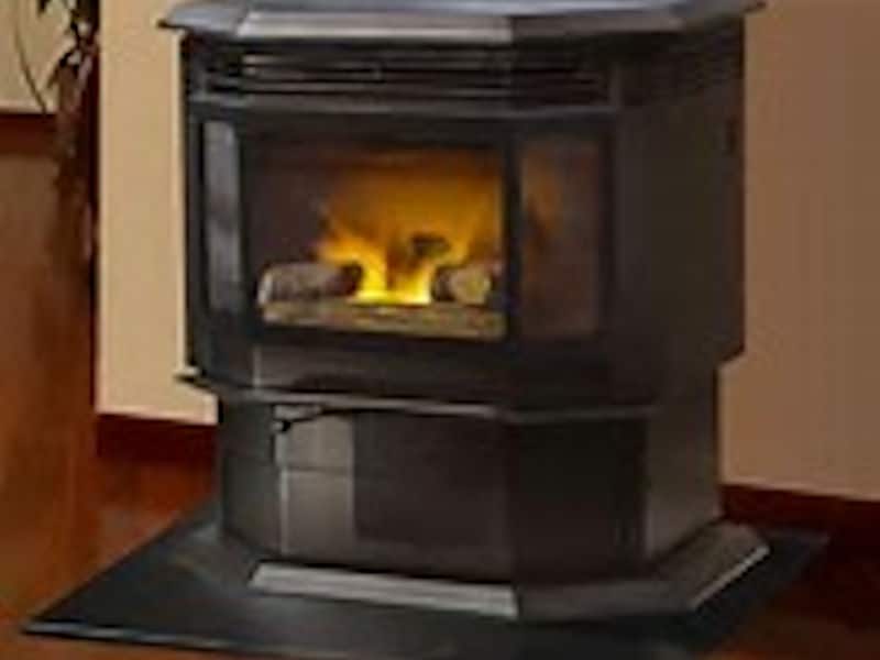 QuadraFire Classic Bay 1200 Pellet Stove Top Hat Home Comfort Services