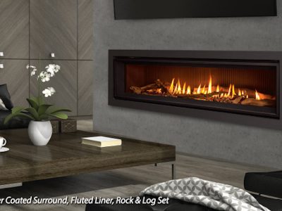 Enviro C60 Linear Gas Fireplace Installation in Ottawa Ontario