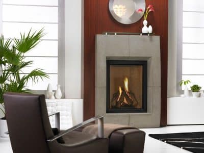 Heat & Glo | Everest Gas Fireplace | Vertical Gas Fireplace Design | Installed Fireplace Prices | Ottawa Fireplace Contractor