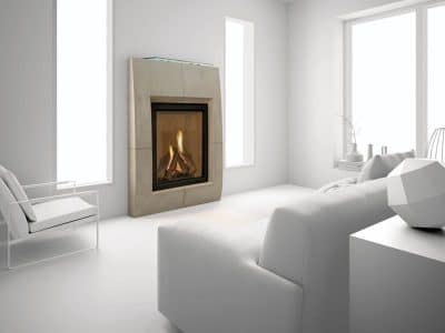 Heat & Glo | Everest Gas Fireplace | Vertical Gas Fireplace Installed Prices Ottawa Ontario