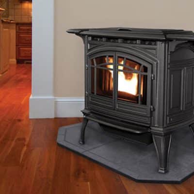 Enviro M55 Cast Iron Pellet Stove Installation Ottawa