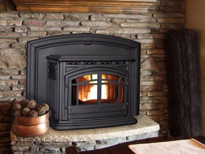 Enviro M55 Cast Iron Wood Pellet Fireplace Insert Installation Ottawa Carleton