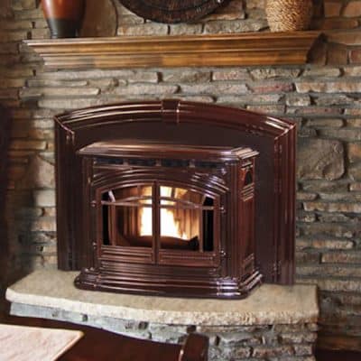 Enviro M55 Cast Iron Pellet Fireplace Insert Sales Ottawa