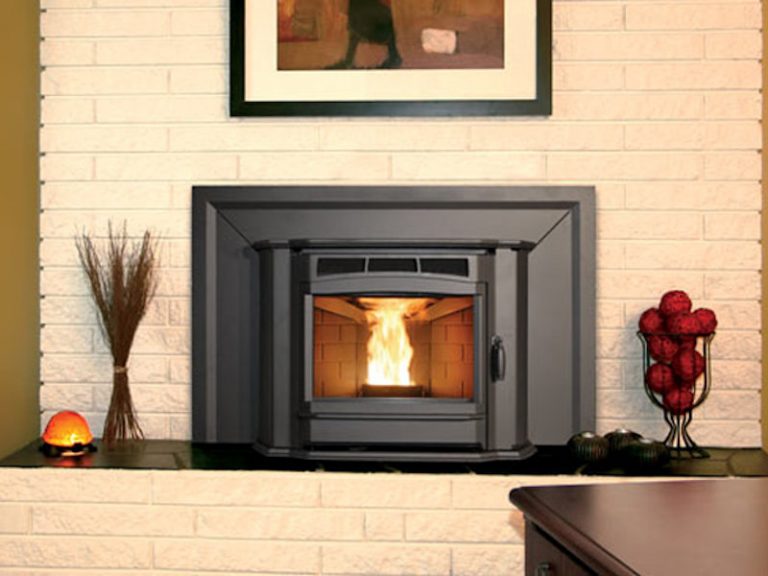 Enviro Milan Pellet Fireplace Insert Top Hat Home Comfort Services