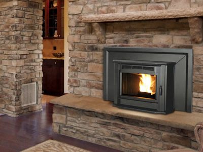 Enviro Milan Pellet Wood Fireplace Insert Install - Ottawa