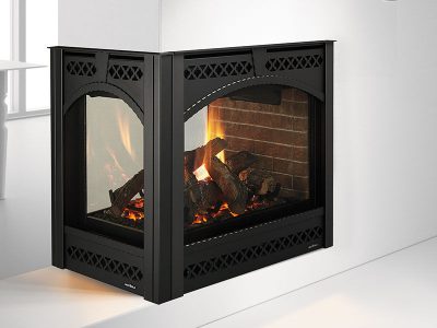 Heat & Glo | Pier-36TR Modern See Through Gas Fireplace | Buy Modern 3-Sided Gas Fireplace Sale | Ottawa | Carleton Place | Perth