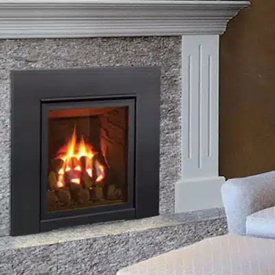 Buy the Enviro Q1 Portrait Gas Fireplace Insert Ottawa