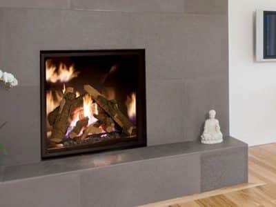 Enviro Q4 Tiles Gas Fireplace Installation Ottawa