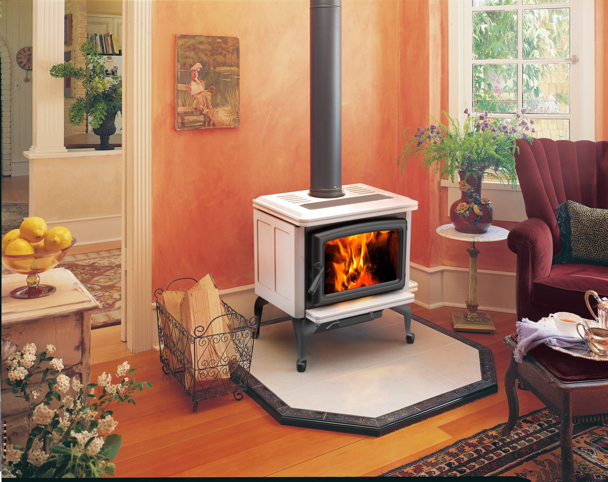 Pacific Energy Vista Classic LE Enamel Wood Stove For Sale in Ottawa