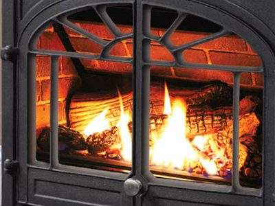 Enviro Westport Cast Iron Gas Burning Stove Installation | Ottawa | Manotick Ontario