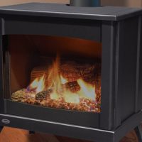 Enviro | Westport Steel Gas Burning Stove - Ottawa Fireplace Store