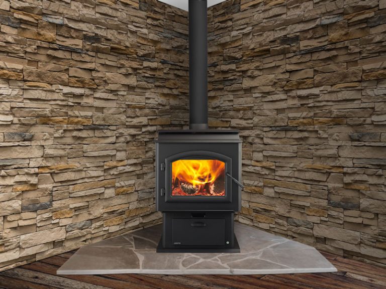 Wood Heating QuadraFire Adventure II Wood Stove TStat Contolled