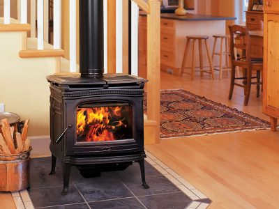 Pacific Energy Alderlea T4 Cast Iron Wood Stove Installation | Ottawa | Manotick