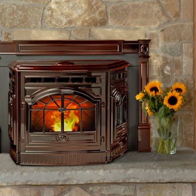 Quadra-Fire Castile Pellet Fireplace Insert - Ottawa