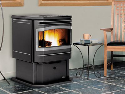 Enviro Meridian Pellet Stove Installed Ottawa Carleton