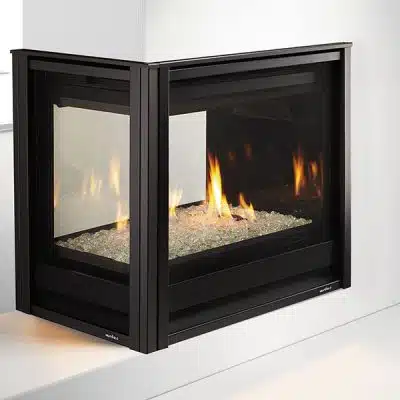 Heat & Glo | Pier-36TR Modern See Through Gas Fireplace | Buy Modern 3-Sided Gas Fireplace Installed | Ottawa | Carleton Place | Perth