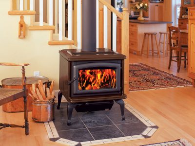 Pacific Energy Summit Classic Large Wood Stove Installation | Ottawa | Manotick