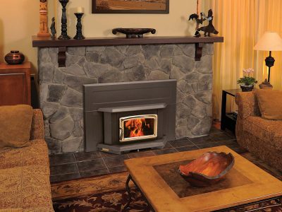 Pacific Energy Summit Large Wood Burning Fireplace Insert Installed | Ottawa | Manotick