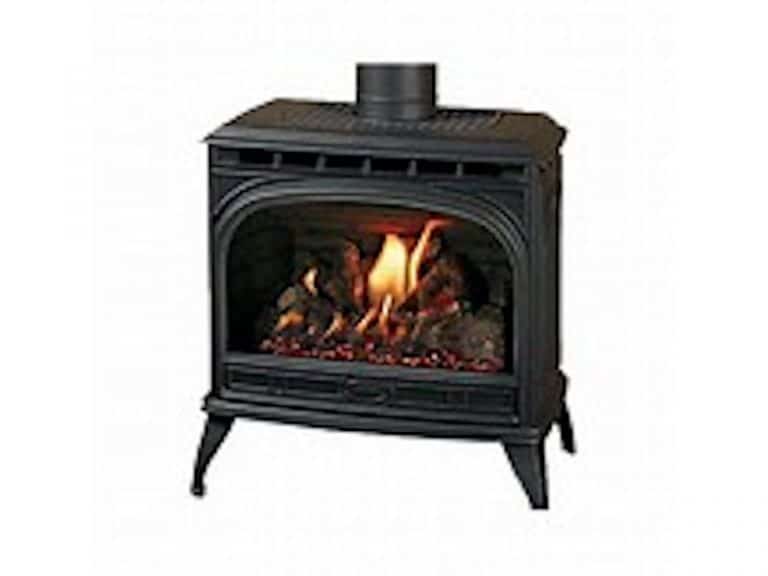 QuadraFire Topaz Gas Stove Top Hat Home Comfort Services