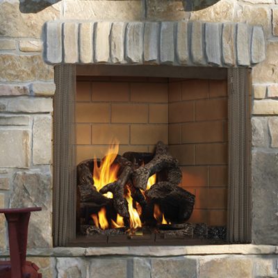 Castlewood Wood Burning Outdoor Fireplace | Ottawa | Carleton Place