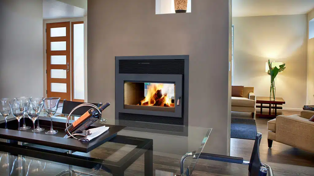 RSF | Focus ST See-Through Wood Fireplace