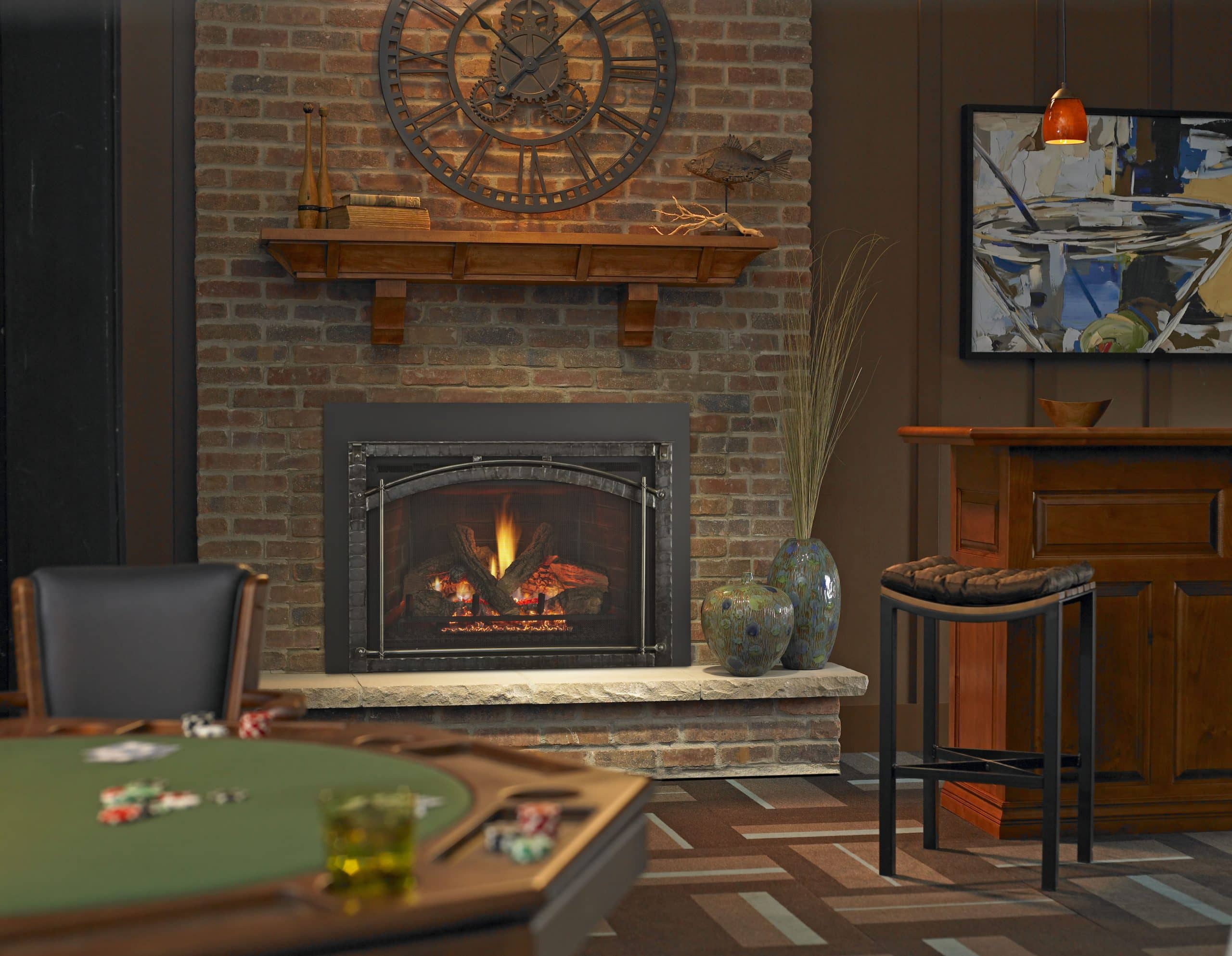 Gas Fireplace Inserts | Top Hat Home Comfort Services