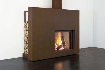 Stûv 21 Clad Wood Fireplace