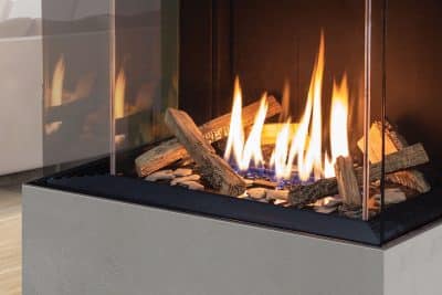 Urbana | U30 Tall Bay Gas Fireplace - Image 4