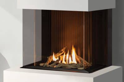 Urbana | U30 Tall Bay Gas Fireplace - Image 11