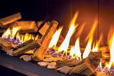Urbana | U30 Tall Bay Gas Fireplace - Image 6